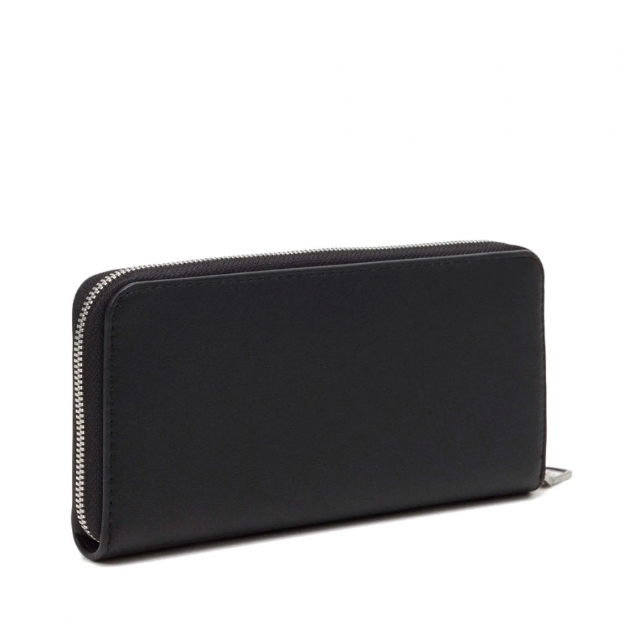 WALLET WITH ZIPPER ON THE CONTOUR