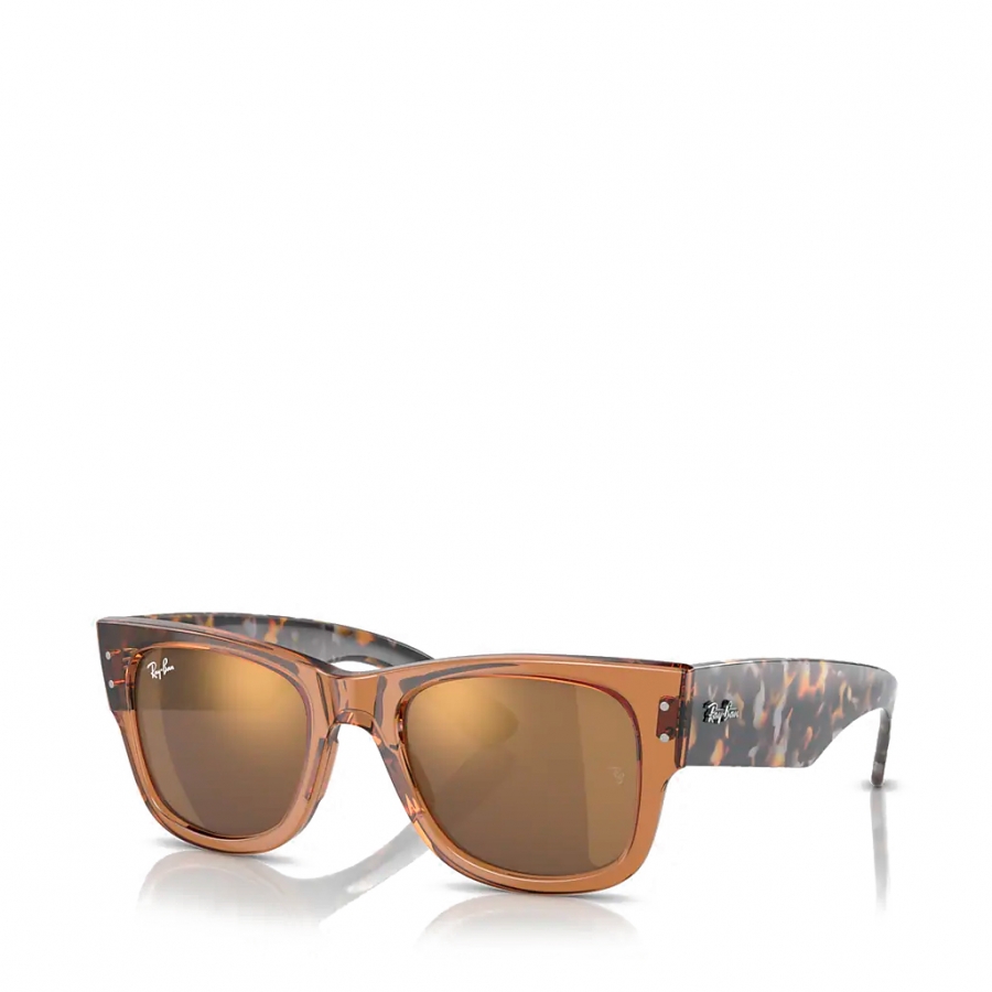 lunettes-de-soleil-mega-wayfarer-0rb0840s-trans-marron-marron-mir-or