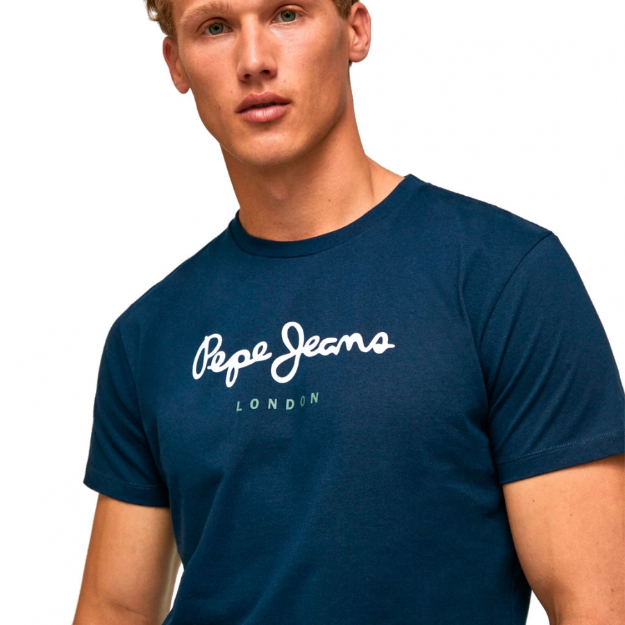 T-SHIRT IN COTONE CON STAMPA LOGO