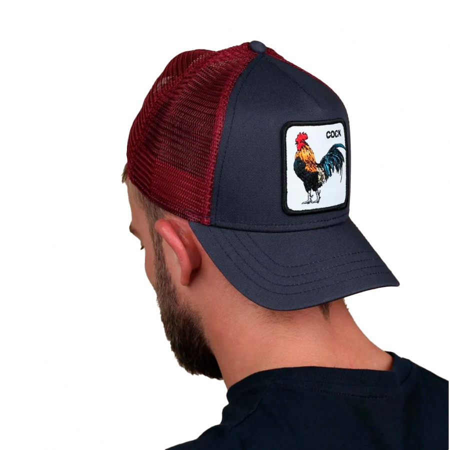 the-rainbow-cock-navy-cap