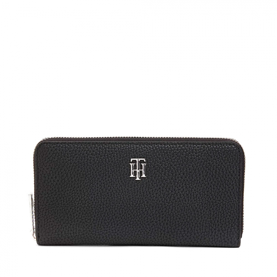 TH MONOGRAM LARGE ZIPPER WALLET