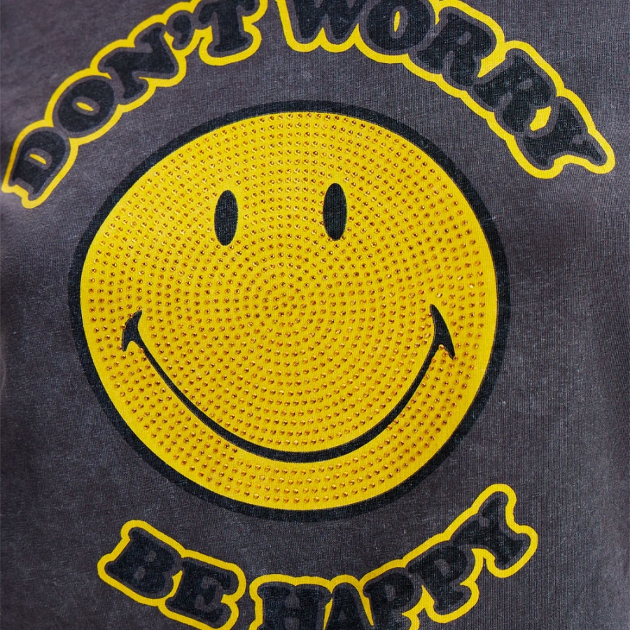 mehr-smiley-schwarzes-t-shirt