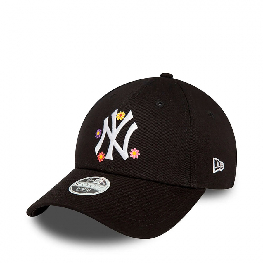 cappello-fiore-nero-dei-new-york-yankees