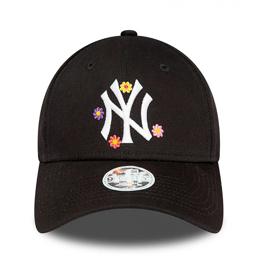 cappello-fiore-nero-dei-new-york-yankees