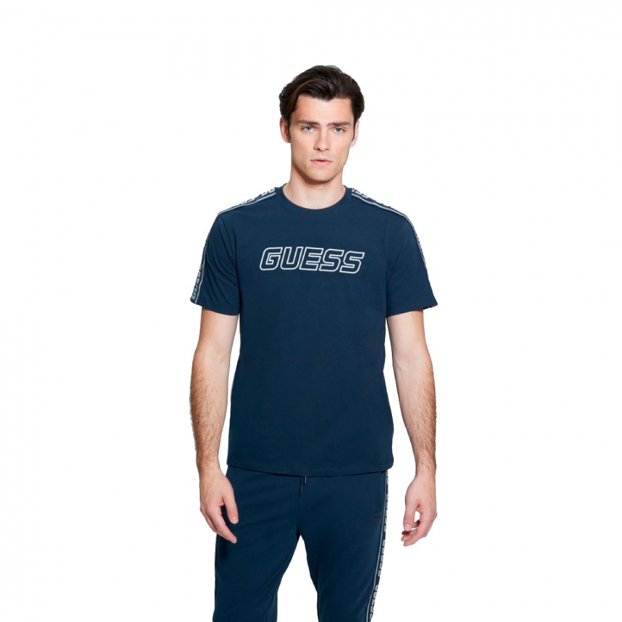 arlo-seidenblaues-t-shirt