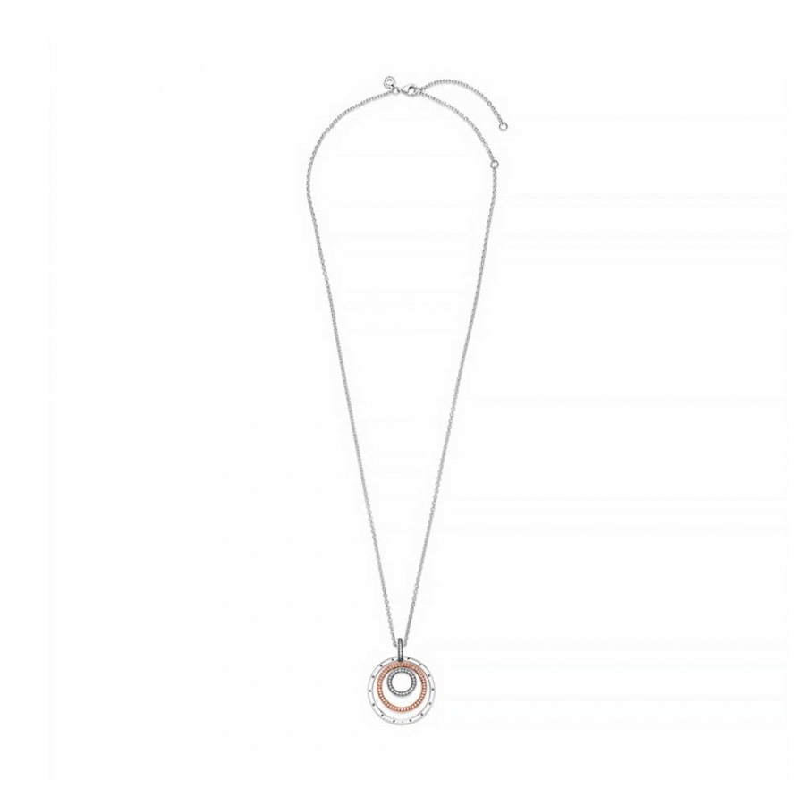 collana-con-pendente-cerchi-in-bicolore-389483c01