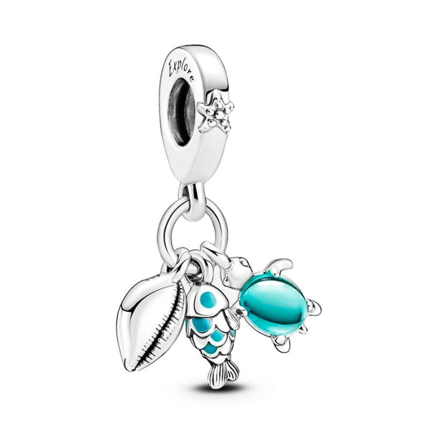 charm-colgante-triple-pez-tortuga-marina-y-concha-791697c01