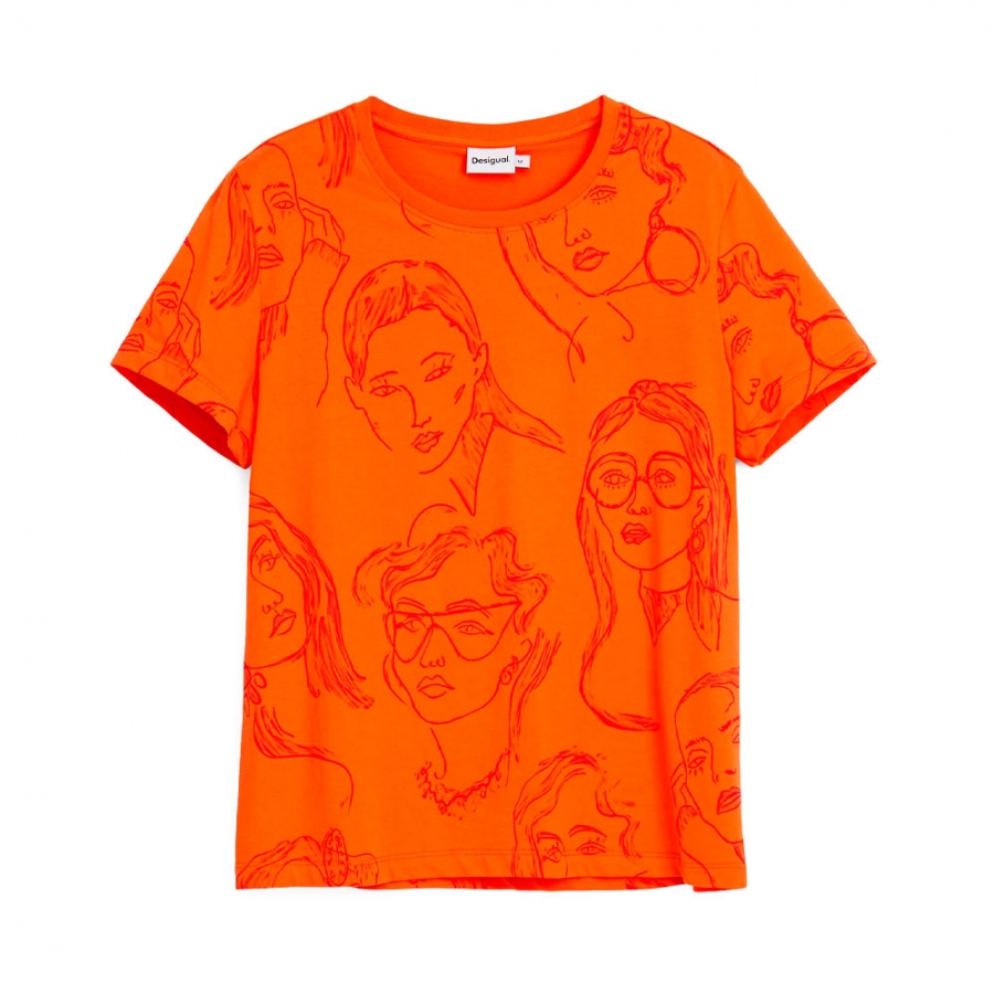 t-shirt-visages