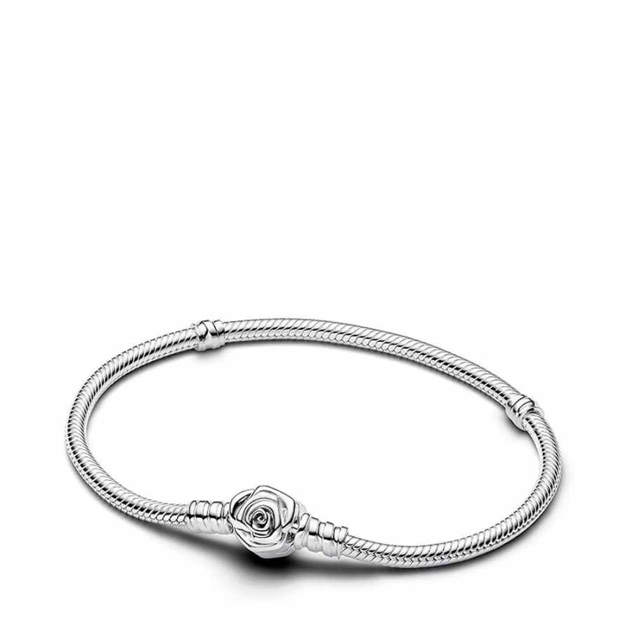 bracciale-pandora-moments-catena-serpente-con-chiusura-rosa-fioritura-593211c00