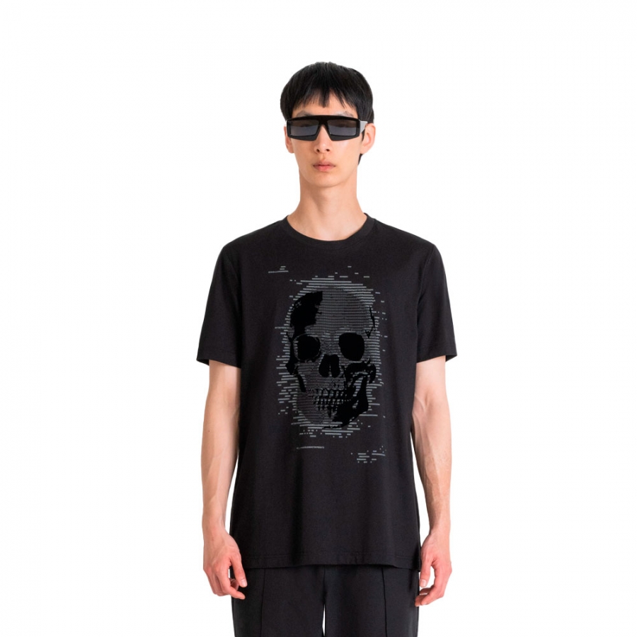 camiseta-regular-fit-con-estampado-de-calavera