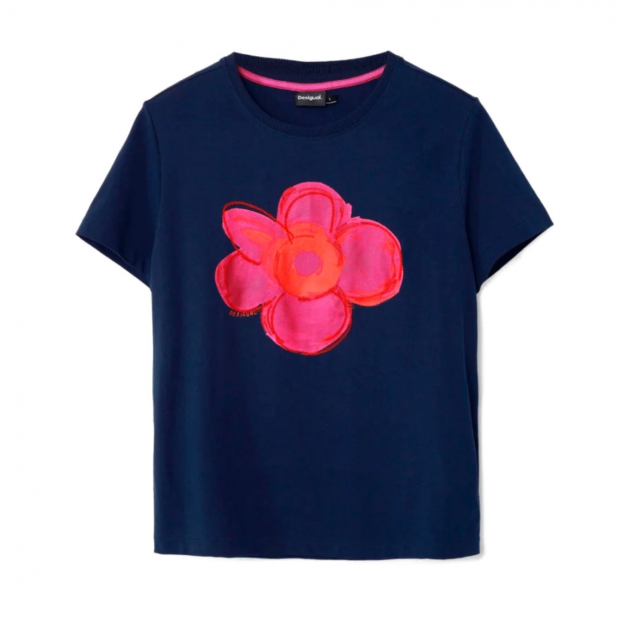 camiseta-ilustracion-flor