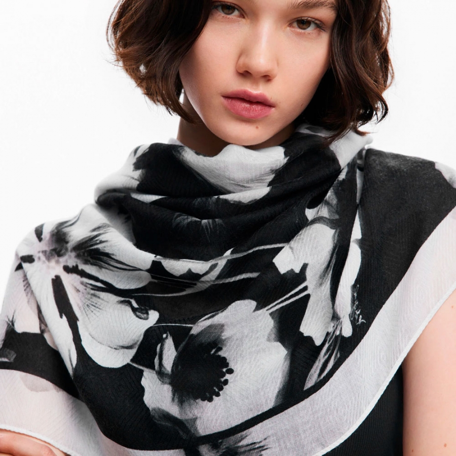 foulard-fleurs