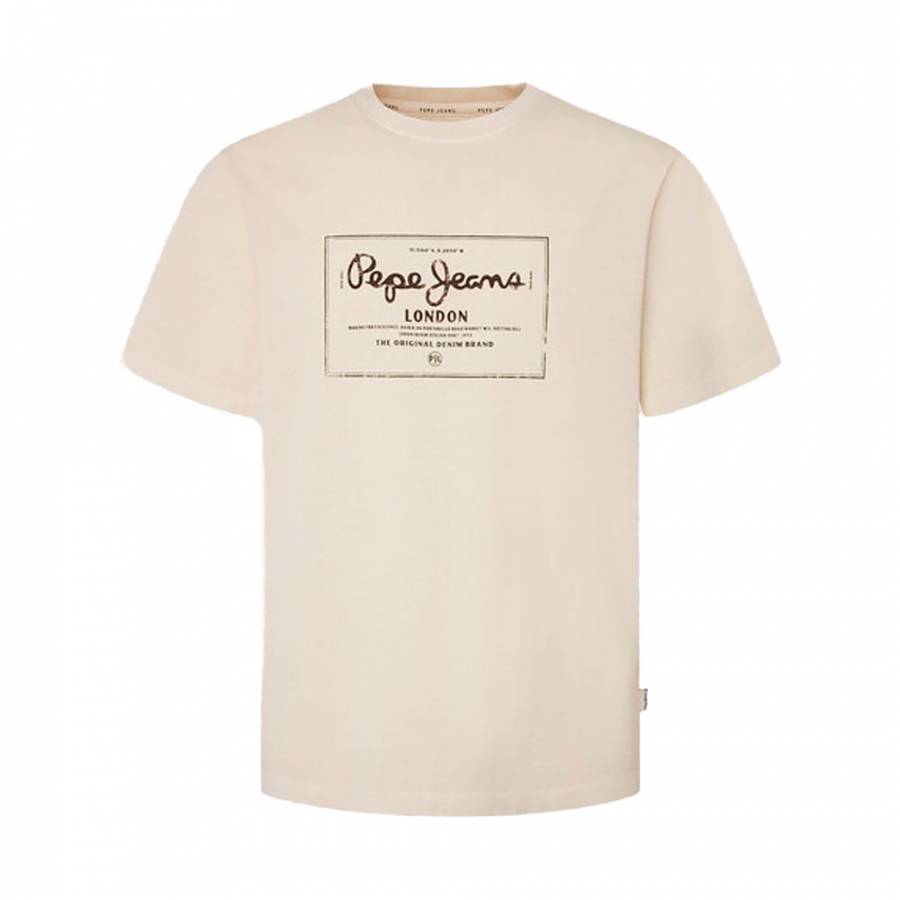 t-shirt-a-logo-imprime-coupe-reguliere