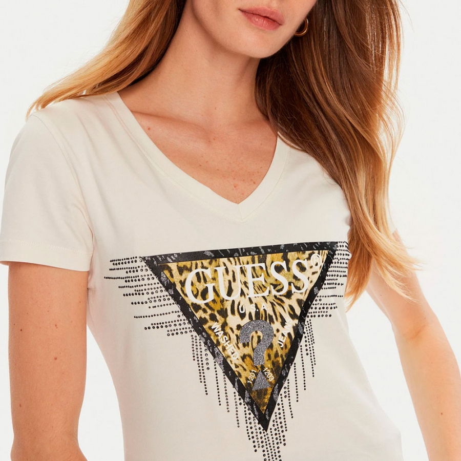 camiseta-logotipo-triangular-con-estampado-animal