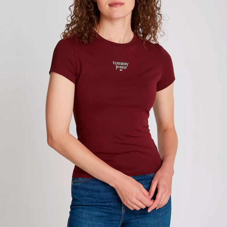 t-shirt-slim-essentiel-avec-logo