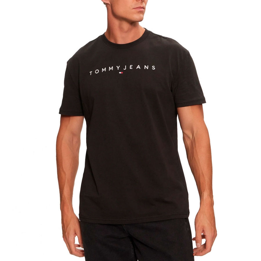 t-shirt-regulier-a-logo-lineaire