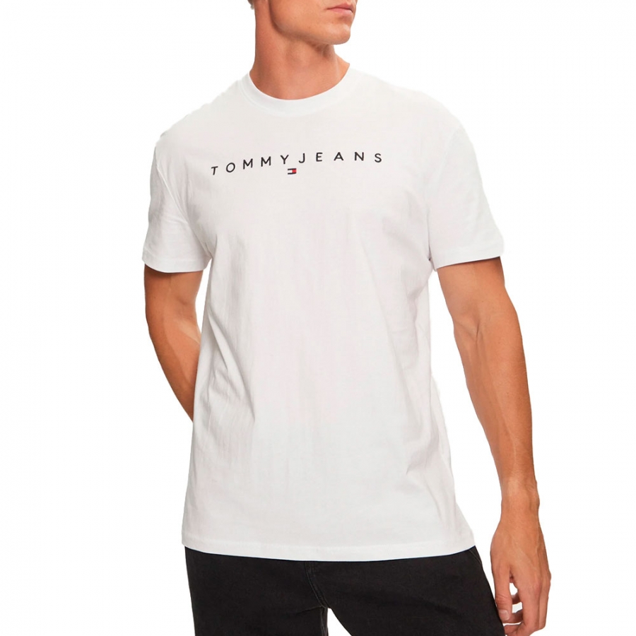 t-shirt-regolare-con-logo-lineare