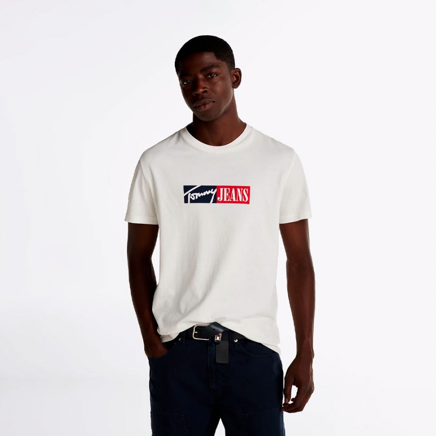 slim-fit-t-shirt-with-distinctive-logo