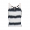 0FE-WHITE/NAVY STRIPE