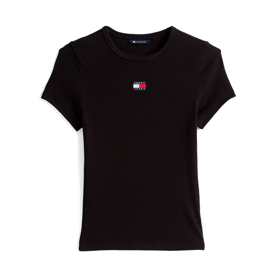 slim-fit-ribbed-textured-t-shirt