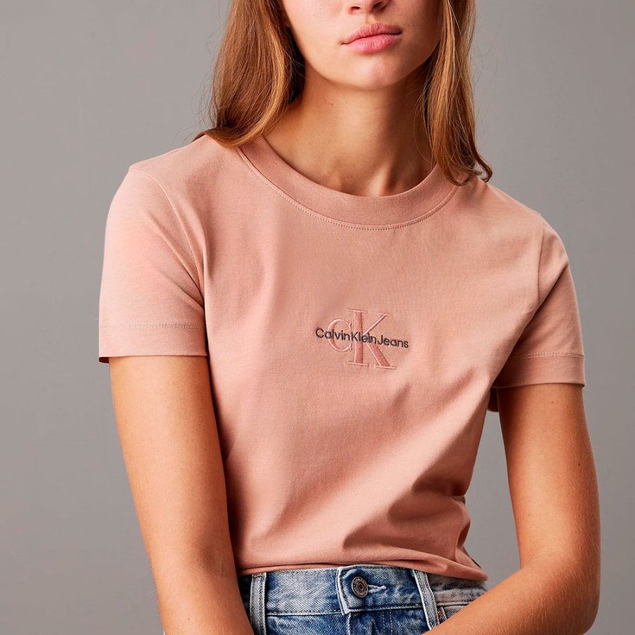 t-shirt-slim-avec-monogramme