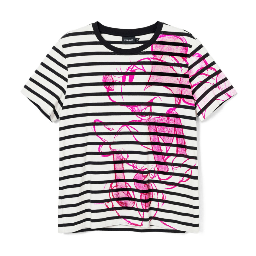 t-shirt-mit-minnie-zeichnung