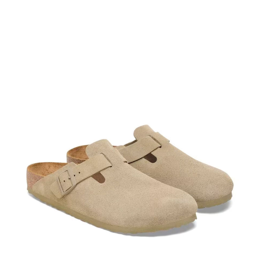 sabot-boston-en-daim-kaki-delave-pour-femme-birkenstock