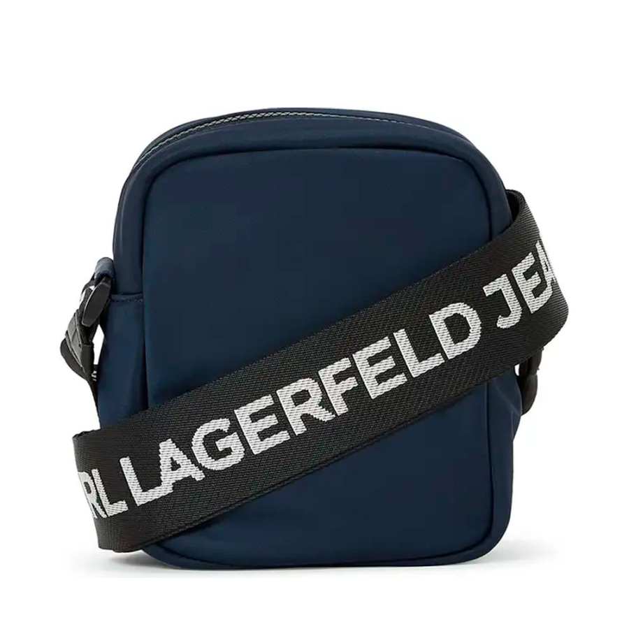 nylon-shoulder-bag-with-klj-logo