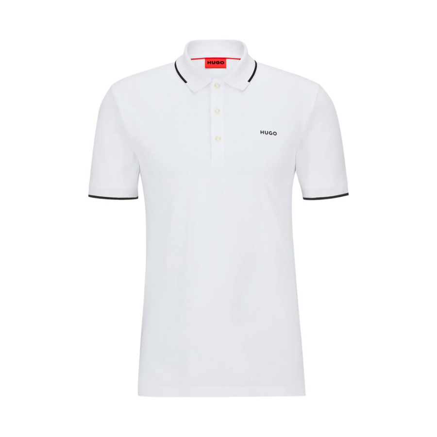 polo-slim-fit-in-cotone-stretch-con-logo-stampato