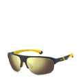 PGC-MATTE BLACK YELLOW/GOLD SP POLARIZED