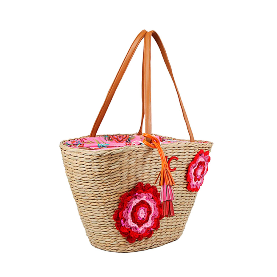 crochet-applied-flower-bag