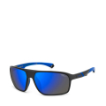 0VK-MATTE BLUE/BLUE MIRROR POLARIZED HIGH CONTRAST