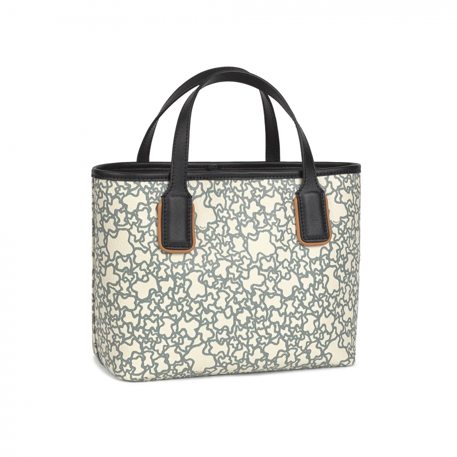 Borsa tote Toua Kaos Mini piccola beige