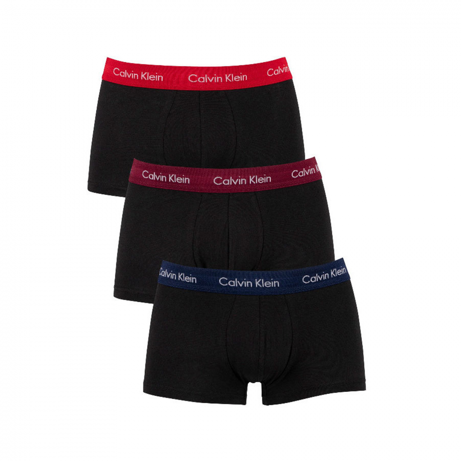 3-pack low rise boxers - cotton stretch