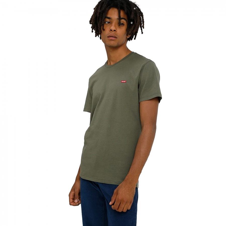 Levis Ss Original Hm Tee T-shirt Olive Night