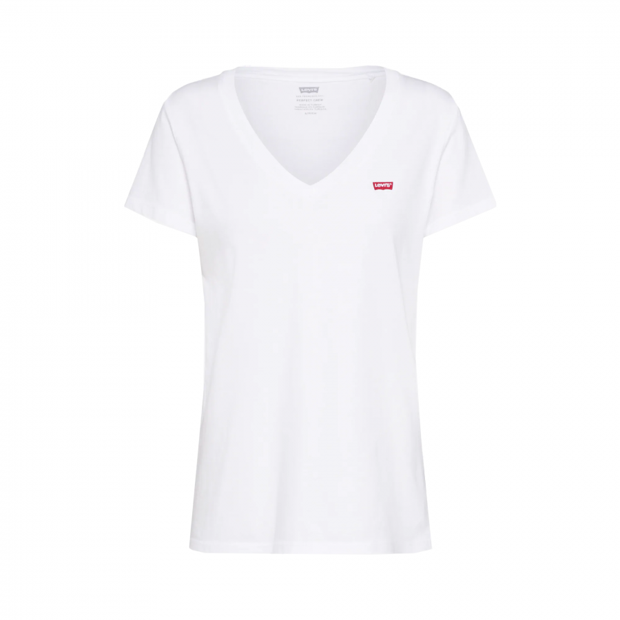 Levis Perfect Vneck White + T-shirt