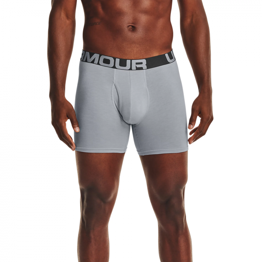 Under Armour Charged Cotton 6In confezione da 3 boxer