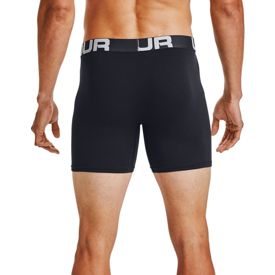 Pack 3 Boxershorts Under Armour Charged Cotton 6In