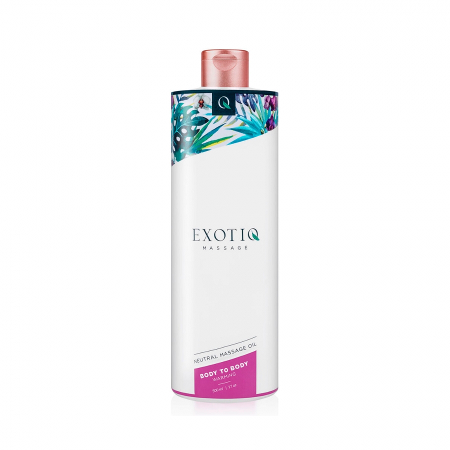 Exotiq Body To Body Warming Massage Oil 500ml