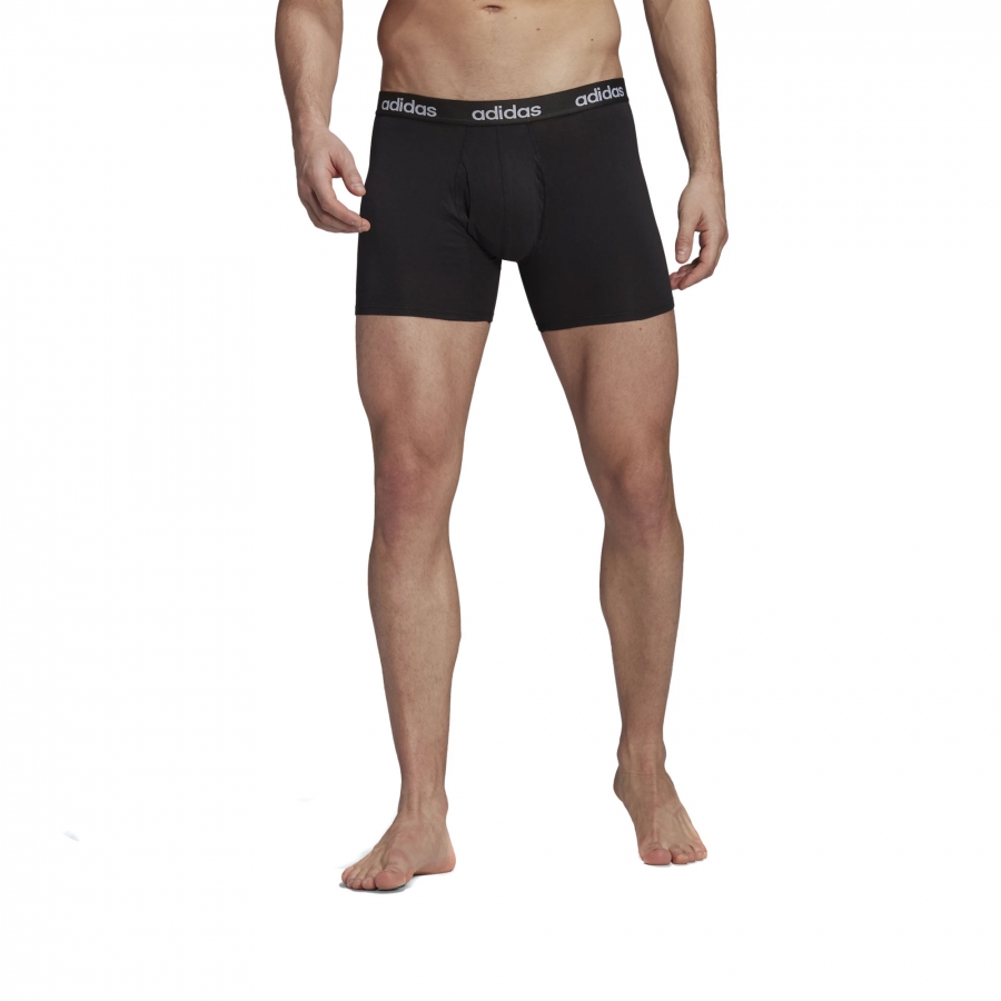 Confezione da 2 slip boxer con logo Adidas Essentials