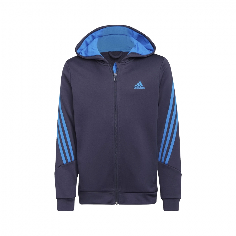 Felpa con cappuccio e zip Adidas Performance