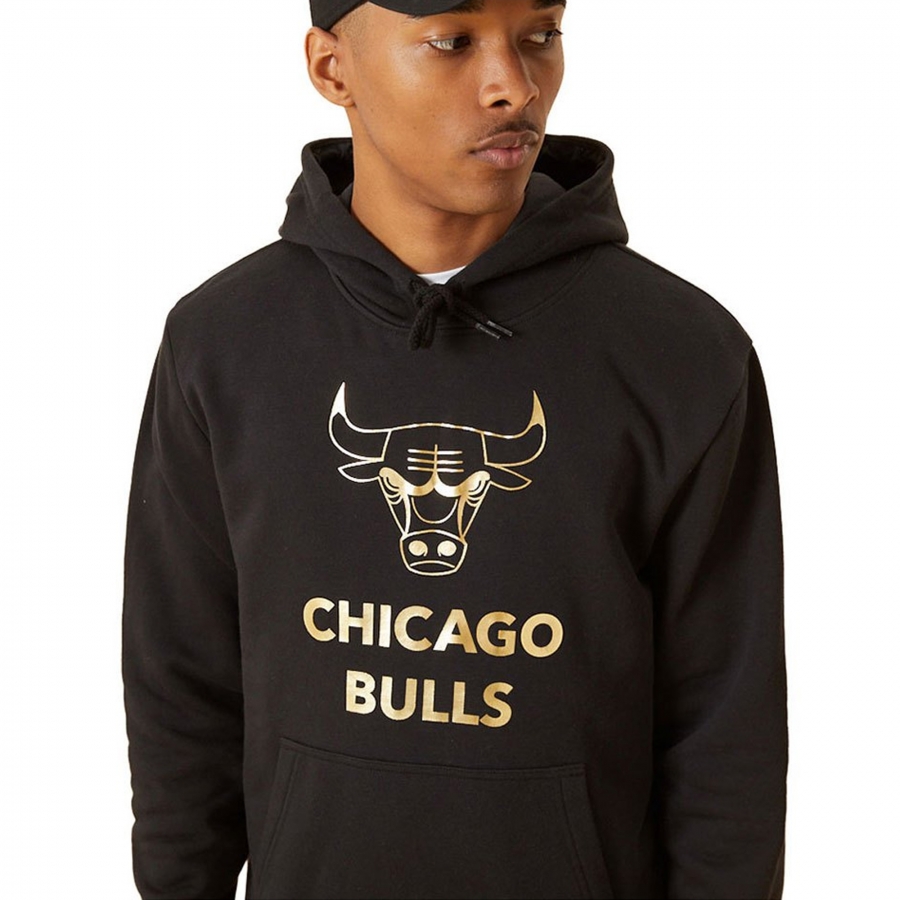 Sudadera con capucha New Era Chicago Bulls