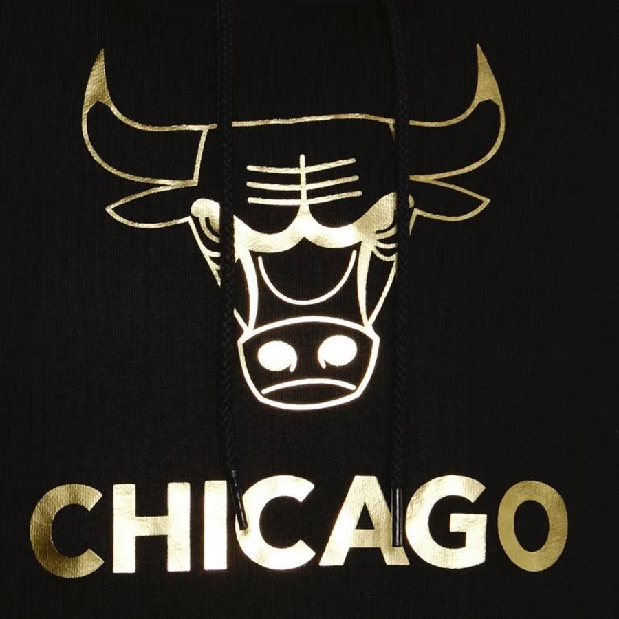 Felpa con cappuccio pullover Chicago Bulls di New Era