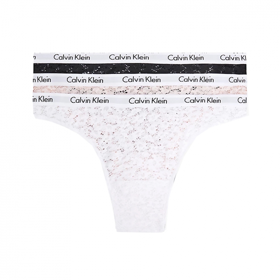 Calvin Klein Carousel Brazilian Slips, 3er-Pack