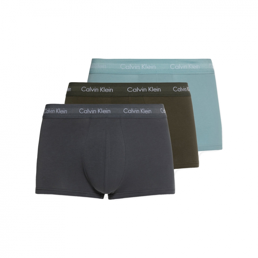 Pack de 3 calzoncillos bóxers Calvin Klein Cotton Stretch